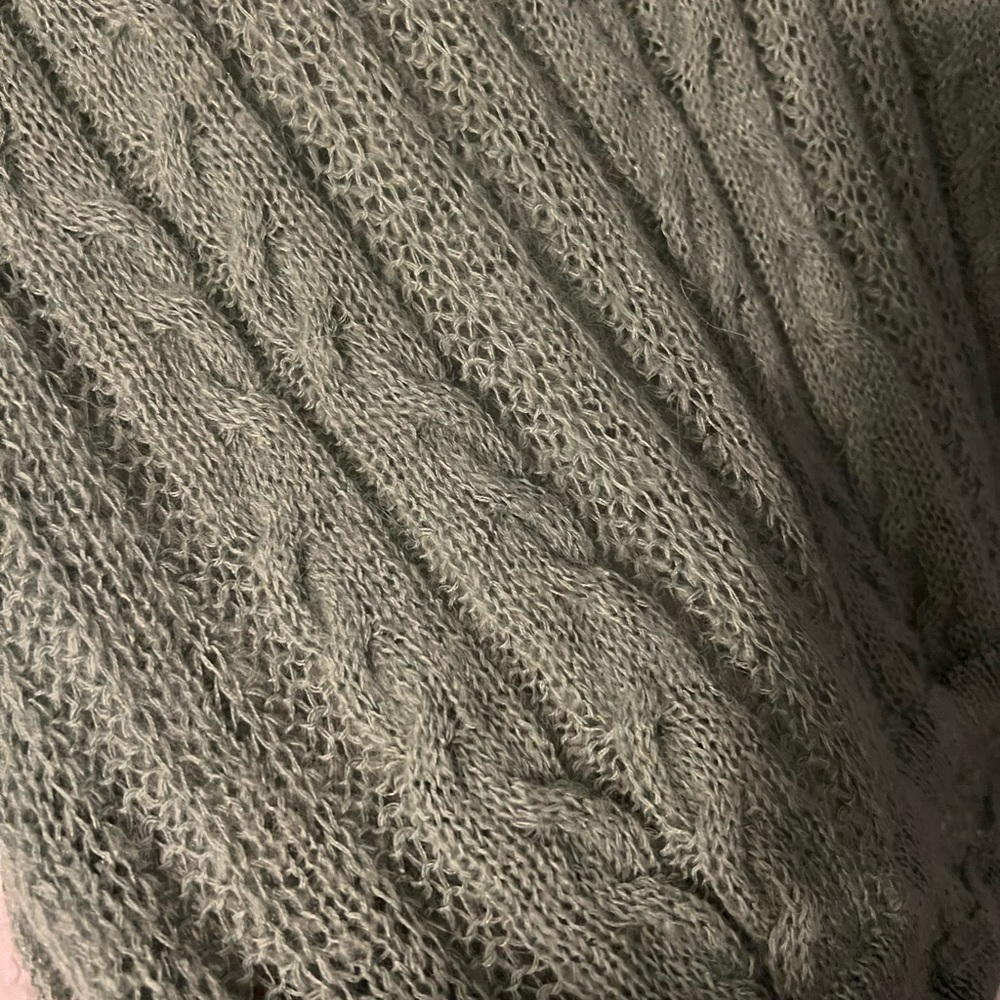 Free People mint knitted pullover sweater - Picture 5 of 6